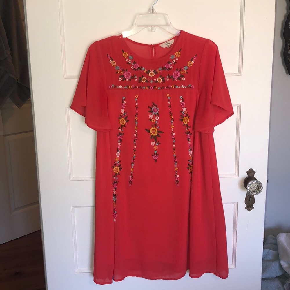 Embroidered Dress